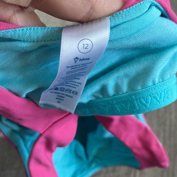 Girls ivivva pink work out tank by lululemon - Picture 4 of 4